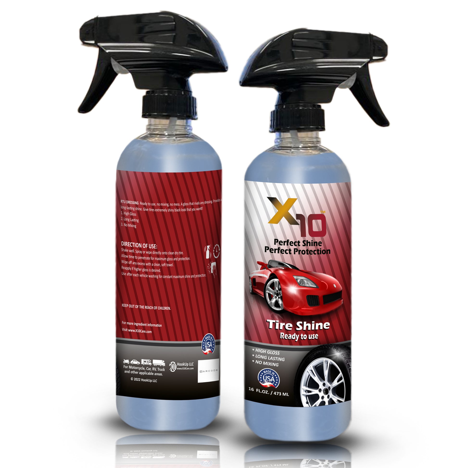 XCP CAR-20401 CAR Products Intense High Gloss Tire Gel (1 gal