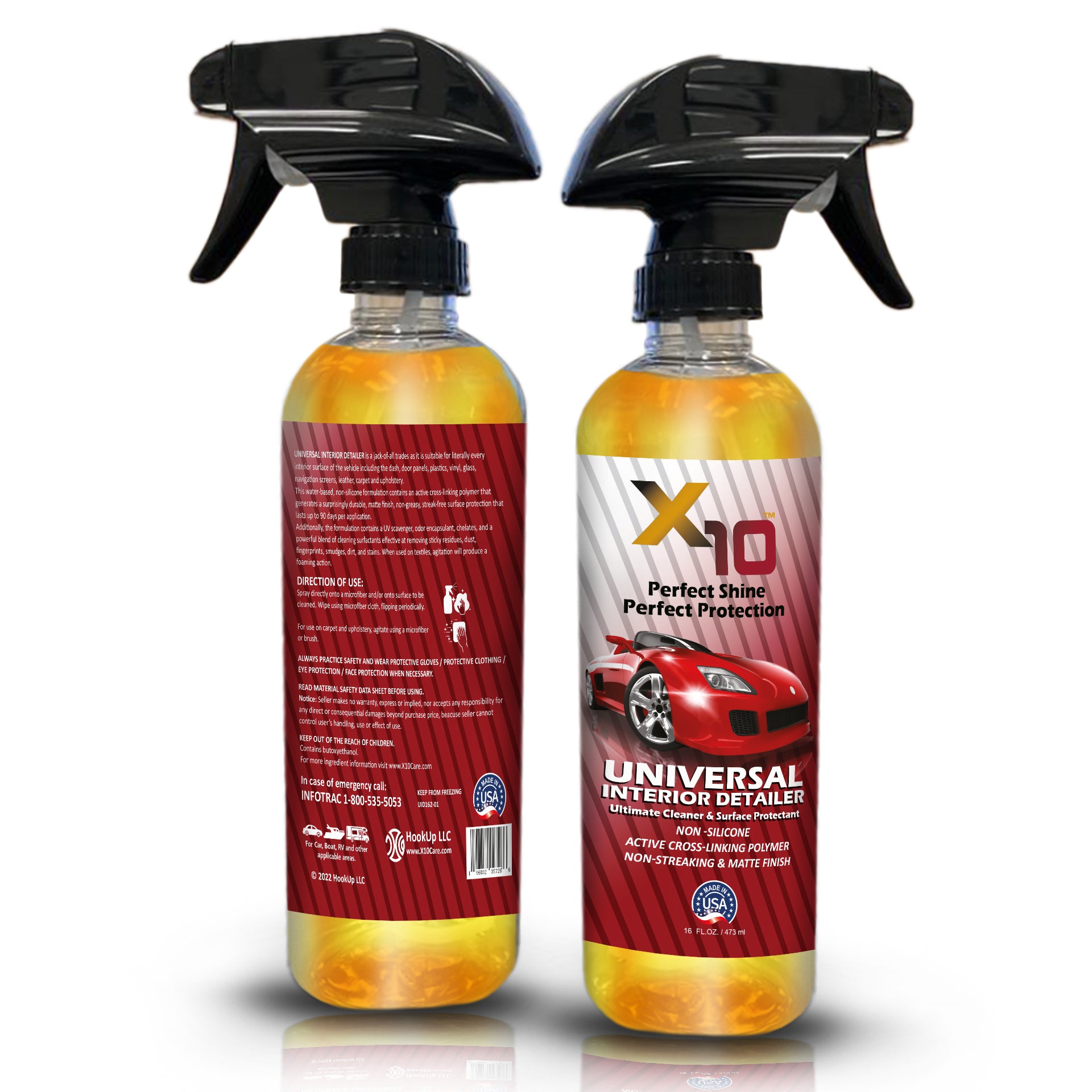 Universal Car Detailing Spray Bottles Top Quality Material